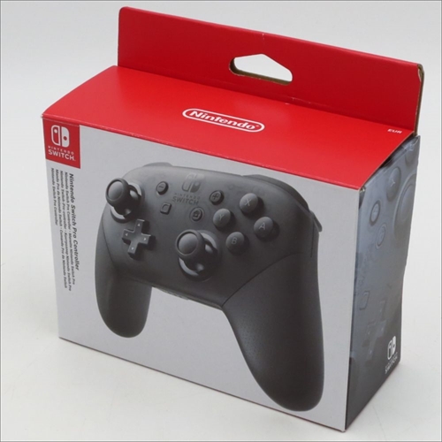 Nintendo Switch Pro Controller - Komplet I Æske - Nintendo Switch Tilbehør (B Grade) (Genbrug)